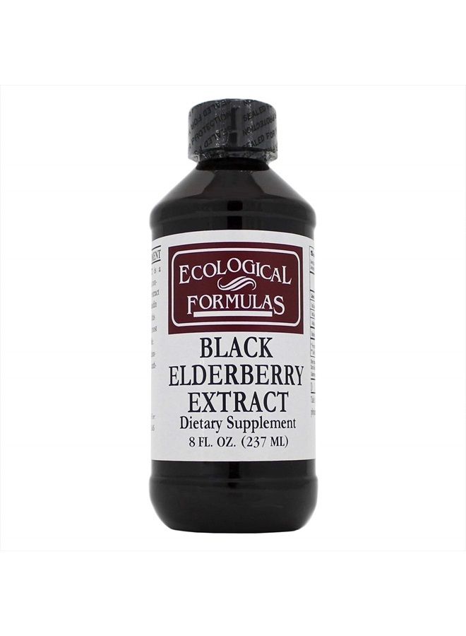Ecological Formulas Black Elderberry Extract 8 Ounces - Image 1