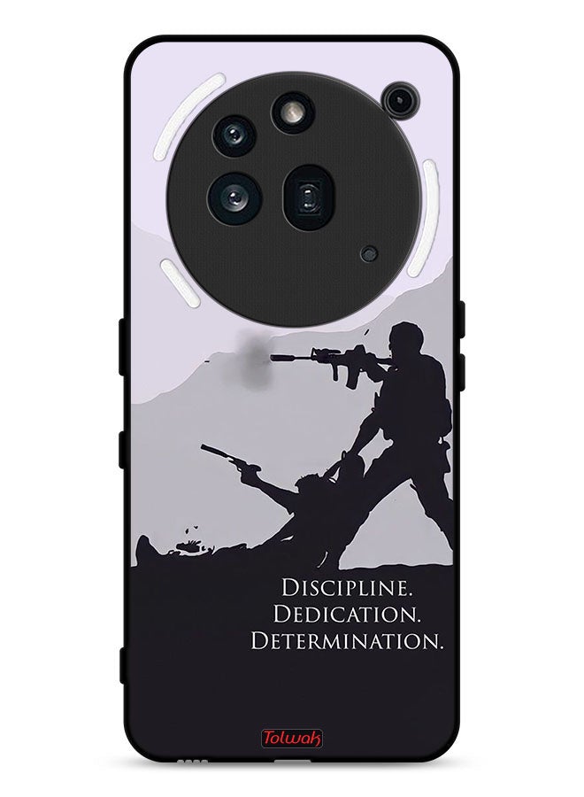 Tolwak Nothing Phone (3a) Pro Protective Case Cover Discipline Dedication Determination - Image 1