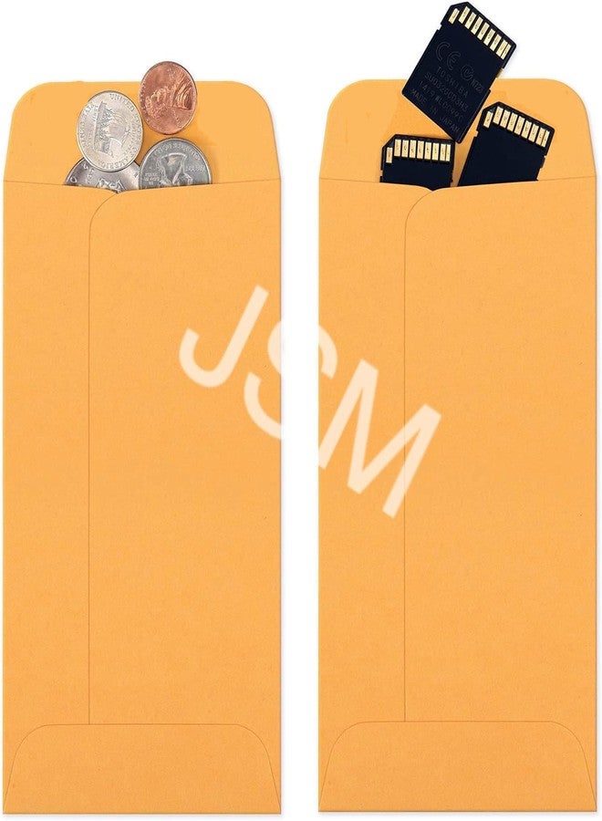 JSMSH 9.5 * 4.5 ظرف بني سميك للشيكات (9.5 * 4.5 بوصة، عبوة من 50 ظرفًا) - Image 5