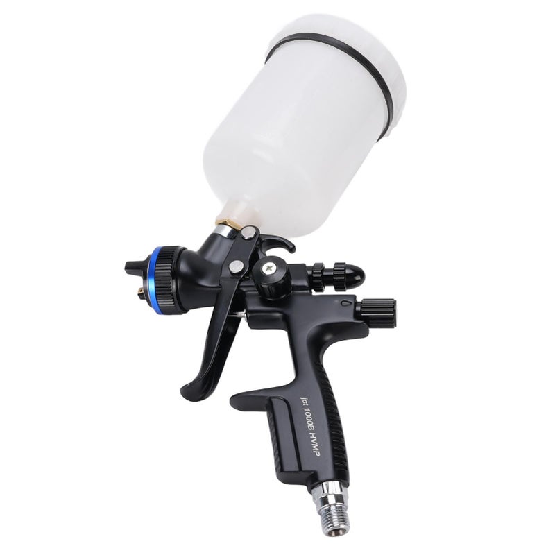HVLP Spray Tool 4000B 600ml Cup 1.3mm Nozzle Air Paint Sprayer Tool Kit with Cleaning Brush for Furniture Walls Door - Image 2