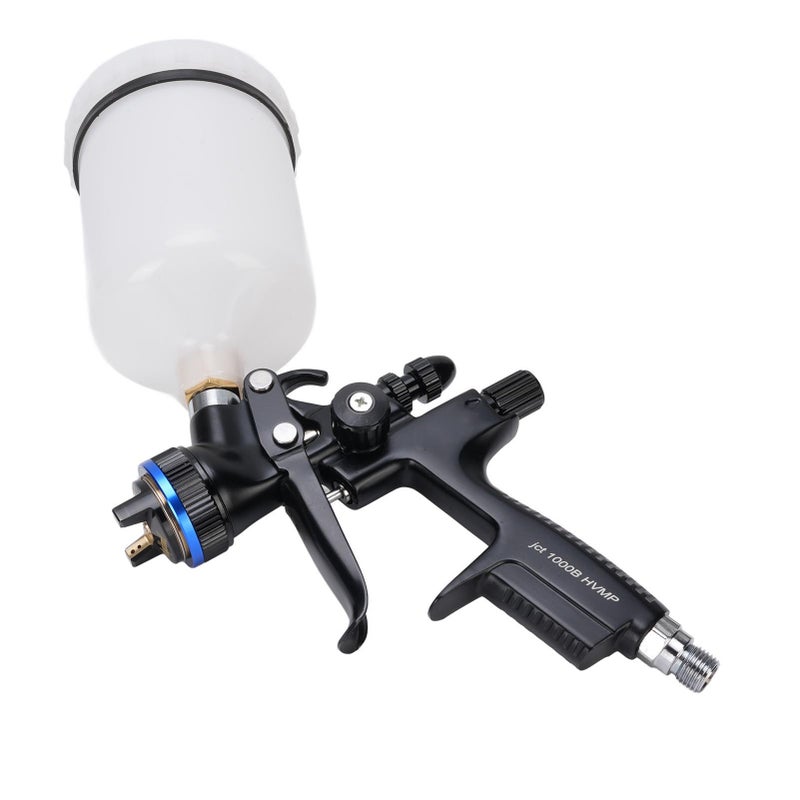 HVLP Spray Tool 4000B 600ml Cup 1.3mm Nozzle Air Paint Sprayer Tool Kit with Cleaning Brush for Furniture Walls Door - Image 5