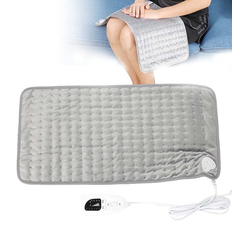 woobles Electric Blanket Heating Cushion Heated Multifunctional Electric Winter Warm Heating Blanket Office Home Chair Pad Mat 6-speed Temperature Control and 4 Time Settings Safe and Comfortable to Use(US)-US - Image 1