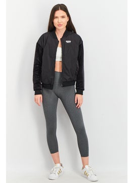 adidas Originals Women Sportswear Fit Reversible Bomber Jacket, Black  - Image 5