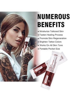 Fougera 50PCS Tattoo Scar Repair Gel, Microblading Aftercare Ointment Vitamin A And D Anti-Inflammatory Anti Scar Tattoo Aftercare Cream For Makeup Microblading And Tattoo Healing Art Tattoo Supplies  - Image 2