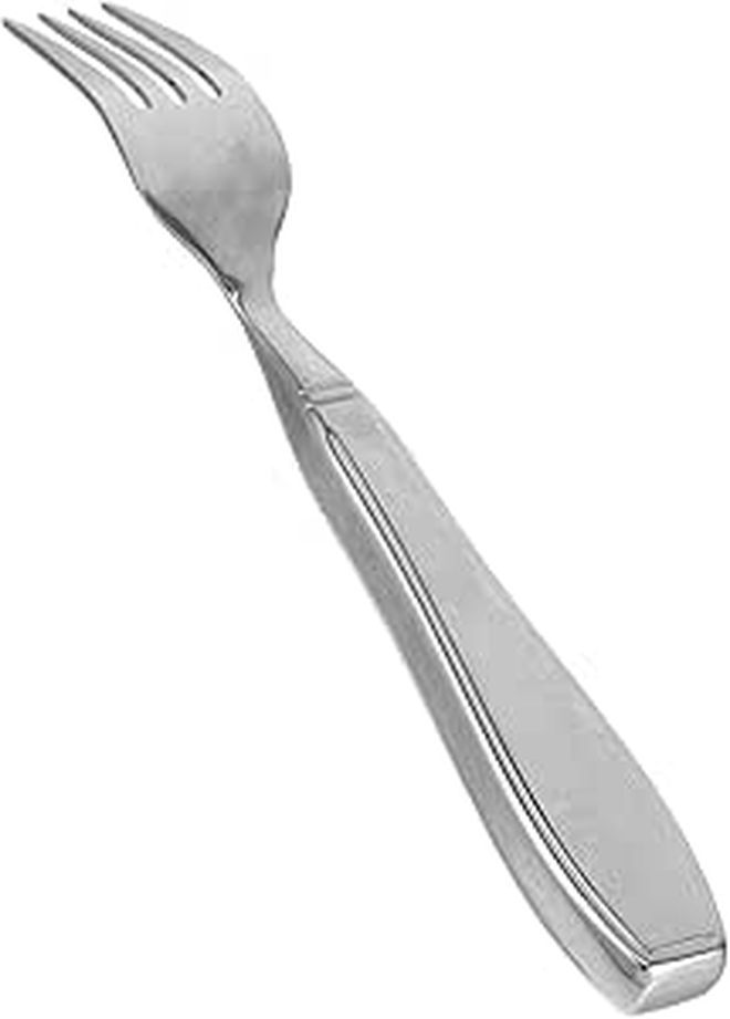 Stainless Steel Weighted Utensils Forks and Spoon for Seniors Tremor Support Ergonomic Adaptive Elderly - Image 1