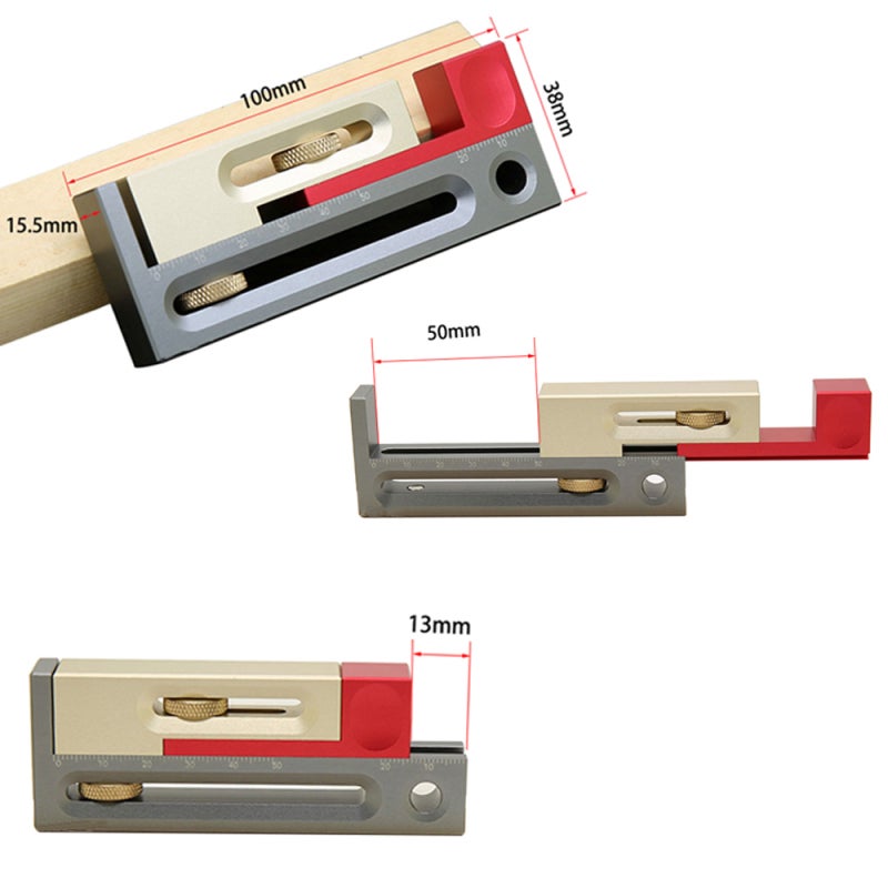 Saw Slot Regulator: Multicolor High Accuracy Fine Material - Wear-resistant Practical Design for Wood Structures Production Slot Cutting - Image 2