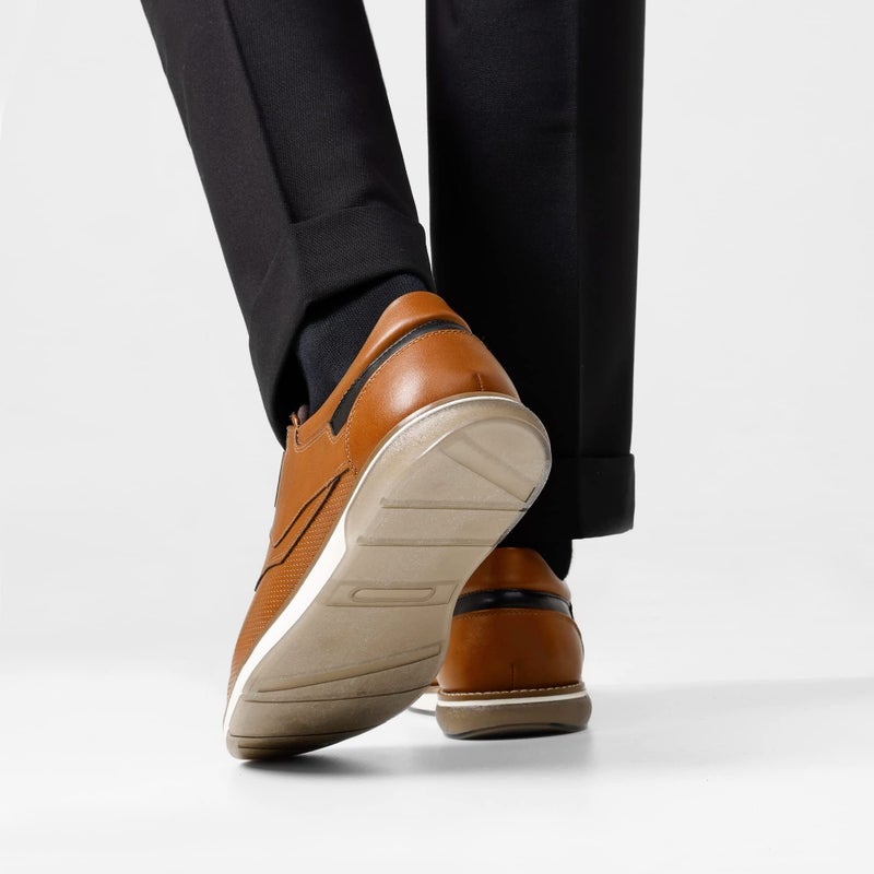 Bruno Marc Men's Casual Dress Shoes,Size 10.5W,Brown,SBOX2336MWIDE - Image 2