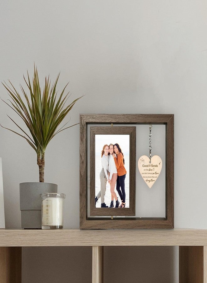 EYITUPC Good Friends Are Like Stars - You Don't Always See Them - But You Know They're Always There Picture Frame Friendships Gifts for Best Friend Woman Besties BFF - Image 5