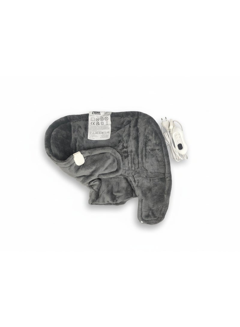 بريما وسادة حرارية كهربائية مصممة للكتف والرقبة لتخفيف الشد العضلي والإجهاد اليومي مع خامة ناعمة مريحة وتحكم في درجة الحرارة تناسب الاستخدام اليومي - Image 4