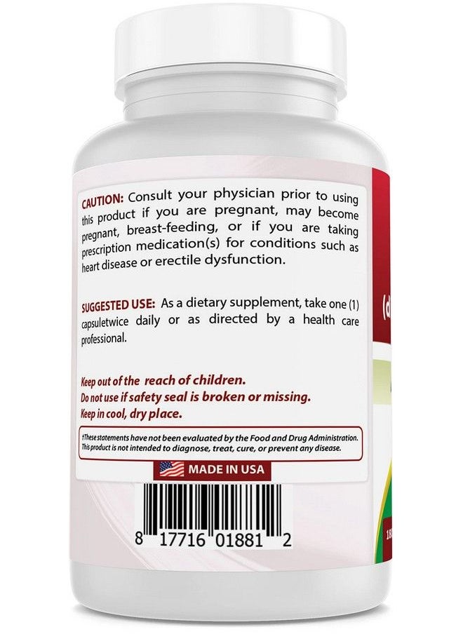 Best Naturals - Dmae Supplement 250 Mg 180 Capsules Dimethylaminoethanol Bitartrate - Image 1