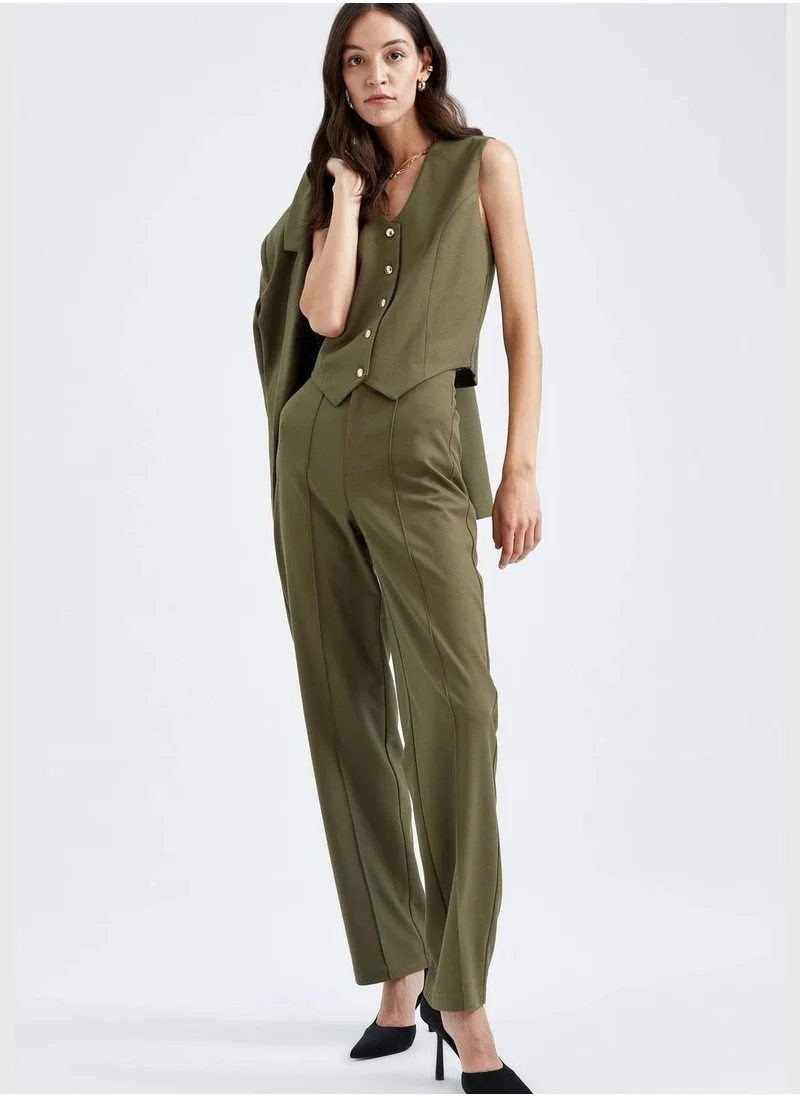 DeFacto Woman Wide Leg Woven Trousers