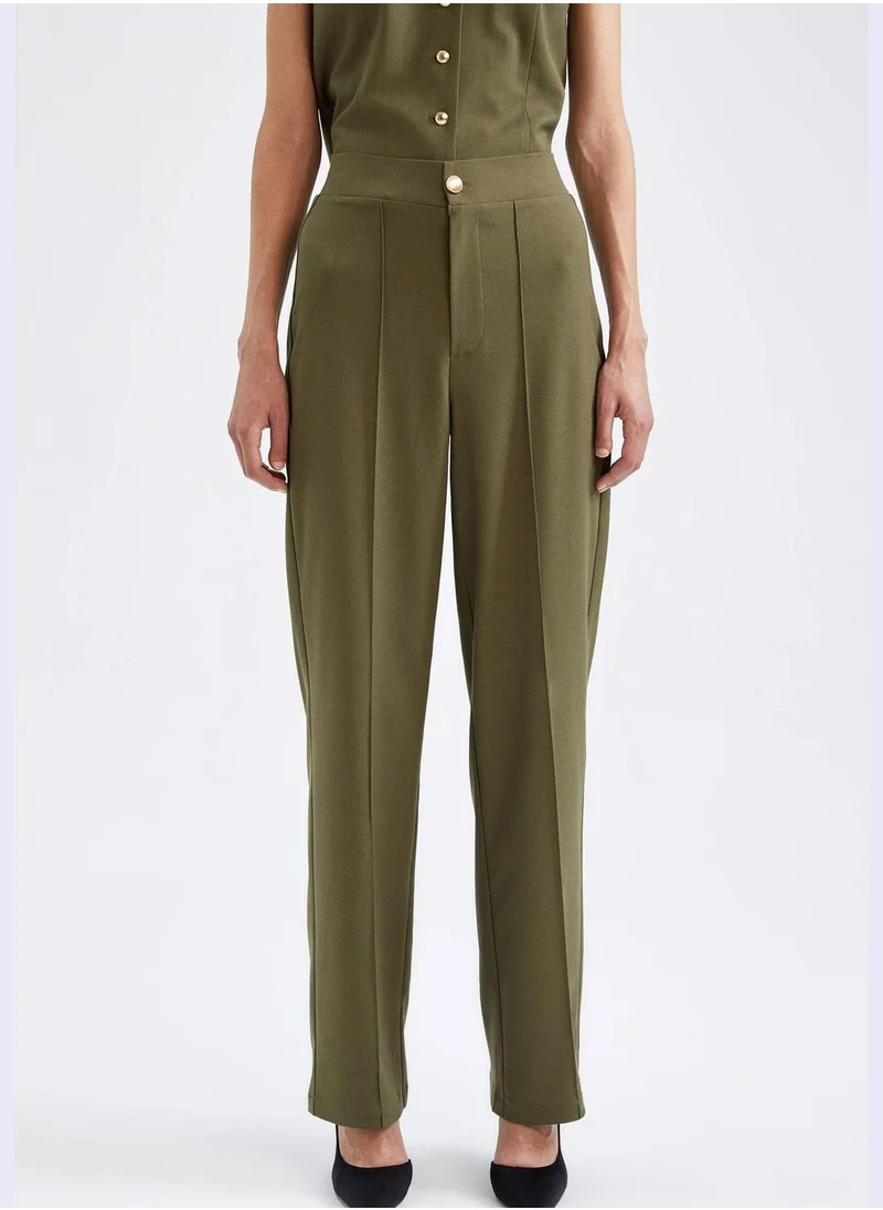 DeFacto Woman Wide Leg Woven Trousers