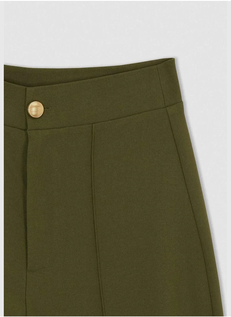DeFacto Woman Wide Leg Woven Trousers