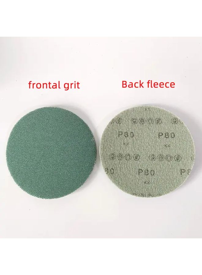6 بوصة 150 مم ورقة صنفرة السيارات P80 400 حبيبات وسادة دائرية ذاتية اللصق 5 قطع - Image 4