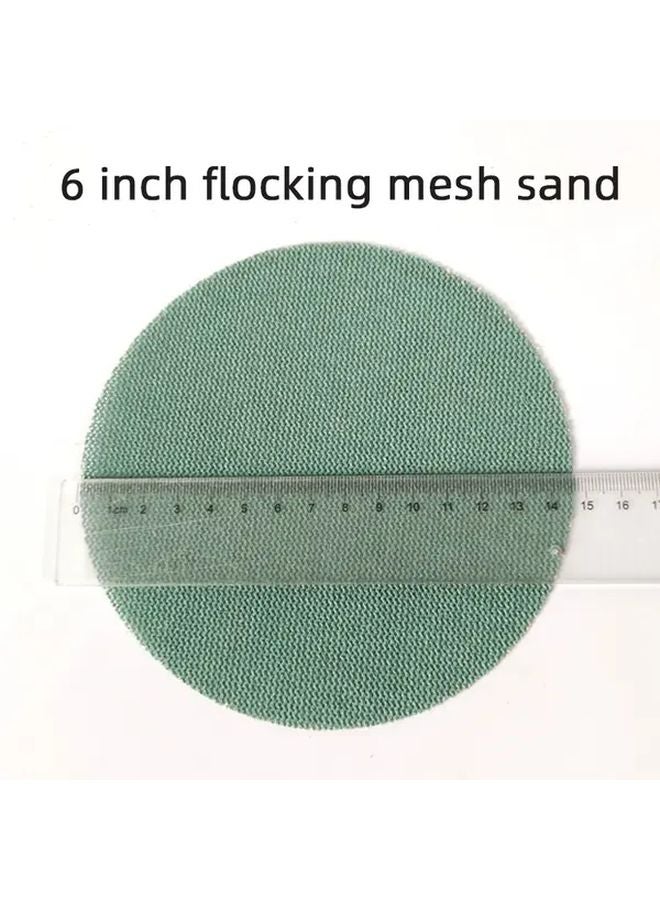 6 بوصة 150 مم ورقة صنفرة السيارات P80 400 حبيبات وسادة دائرية ذاتية اللصق 5 قطع - Image 5