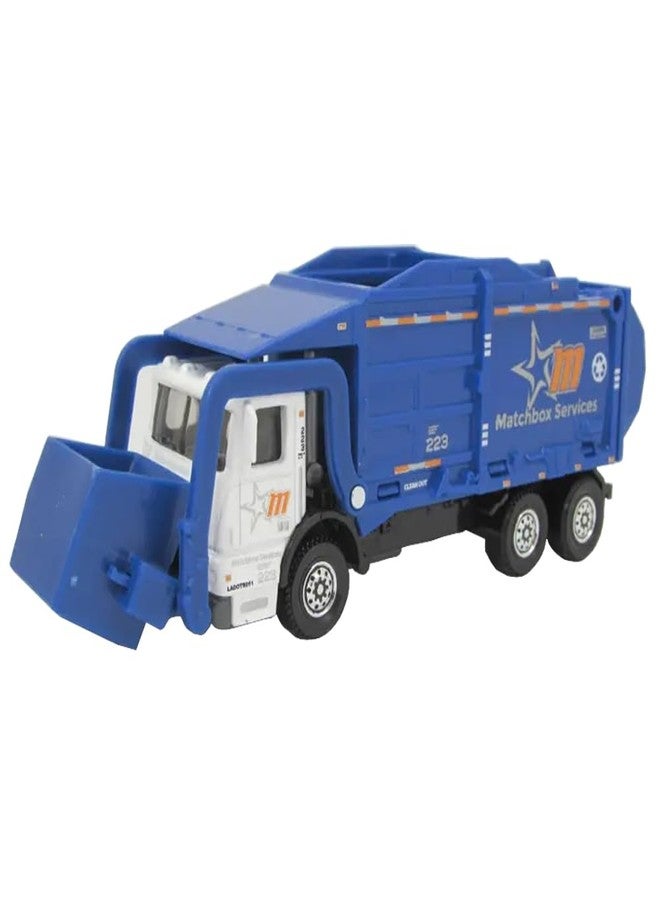 Matchbox Garbage King XL, Working Rigs 9/16 [Blue] - Image 1