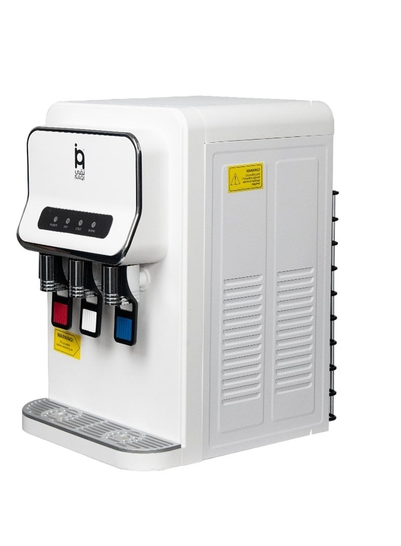 NAQI Self-Filling Water Dispenser Hot & Cold Compact Design Practical Use whait - Image 2