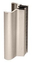 CRL C.R. LAURENCE S0H334BN CRL Brushed Nickel Slip-On Handle for 3/16" or 1/4" Frameless Pivot Door - Image 5
