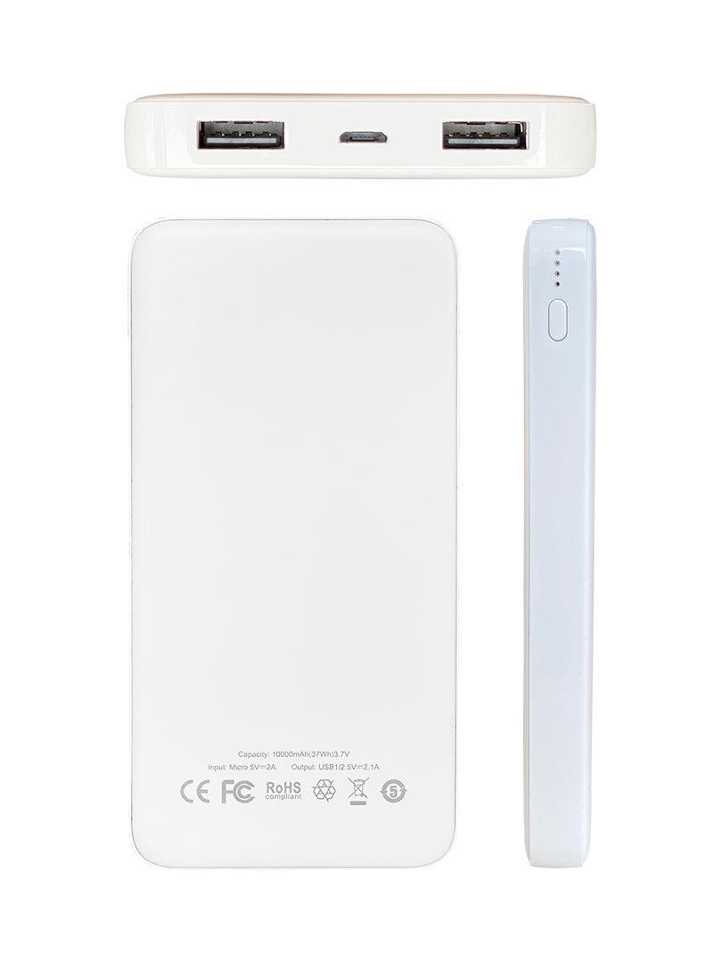 10,000 mAh Super Fast Charging Ultra Compact Power Bank with Quick Charge & Power Delivery, Portable Charger For iPhone and Android symbol