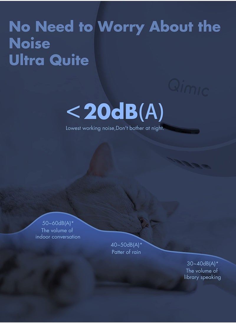 Excefore - Smart Pet Smell Deodorizer, Litter Box Odor Eliminator, Auto On/Off, Rechargeable Dust-Free Litter Genie for Cat Litter Box, Bathroom Wardrobe and Small Area - Image 1