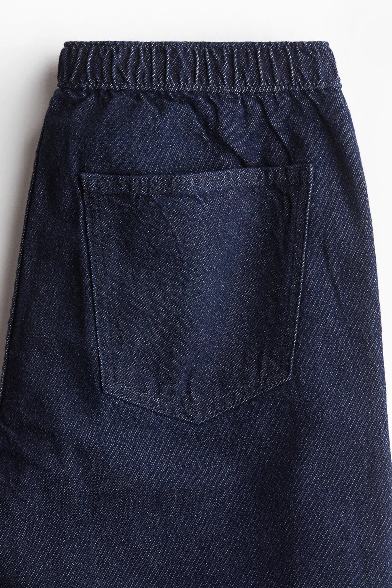 H&M Denim drawstring trousers