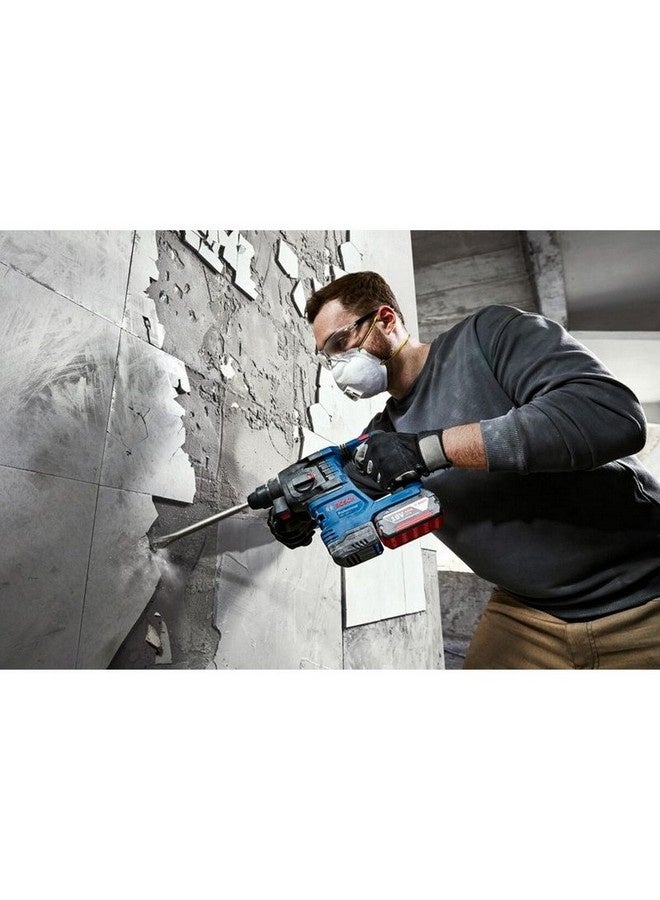 BOSCH GBH 185-LI Professional Cordless Rotary Hammer with SDS Plus Blue and Black 20.8 x 10.2 x 29.6 cm JE0 611 924 0L1 - Image 3