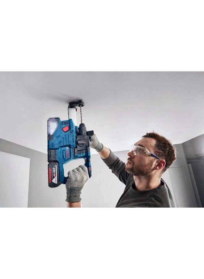 BOSCH GBH 185-LI Professional Cordless Rotary Hammer with SDS Plus Blue and Black 20.8 x 10.2 x 29.6 cm JE0 611 924 0L1 - Image 5