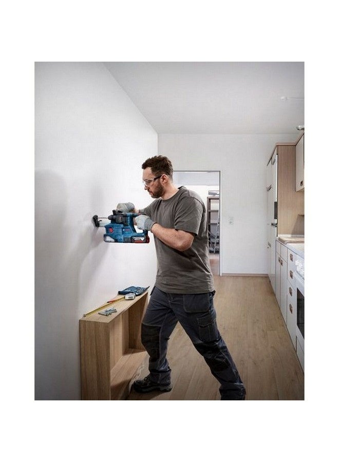 BOSCH GBH 185-LI Professional Cordless Rotary Hammer with SDS Plus Blue and Black 20.8 x 10.2 x 29.6 cm JE0 611 924 0L1 - Image 4