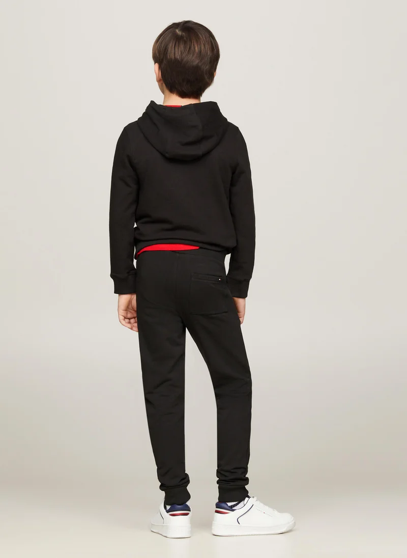TOMMY HILFIGER Kids Logo Drawstring Sweatpants