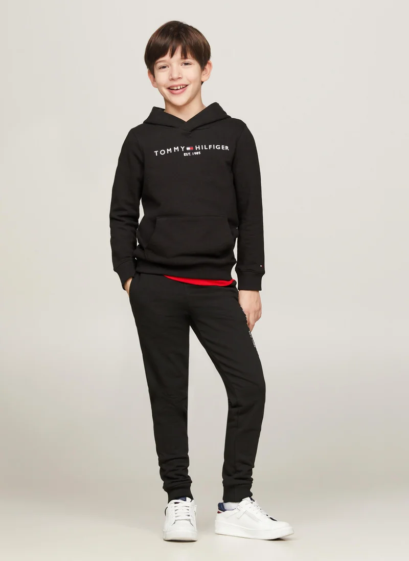 TOMMY HILFIGER Kids Logo Drawstring Sweatpants