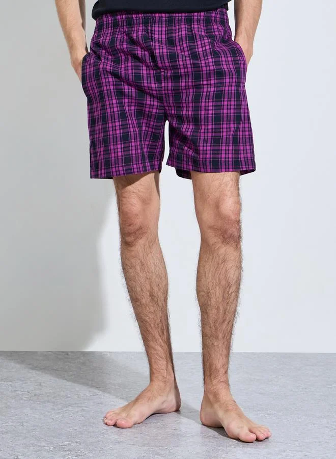 ستايلي Pack of 2 - Checked Cotton Boxer