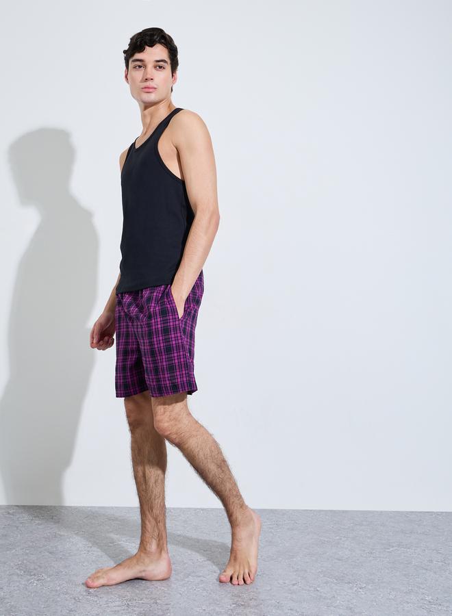 Styli Pack of 2 - Checked Cotton Boxer - Image 3