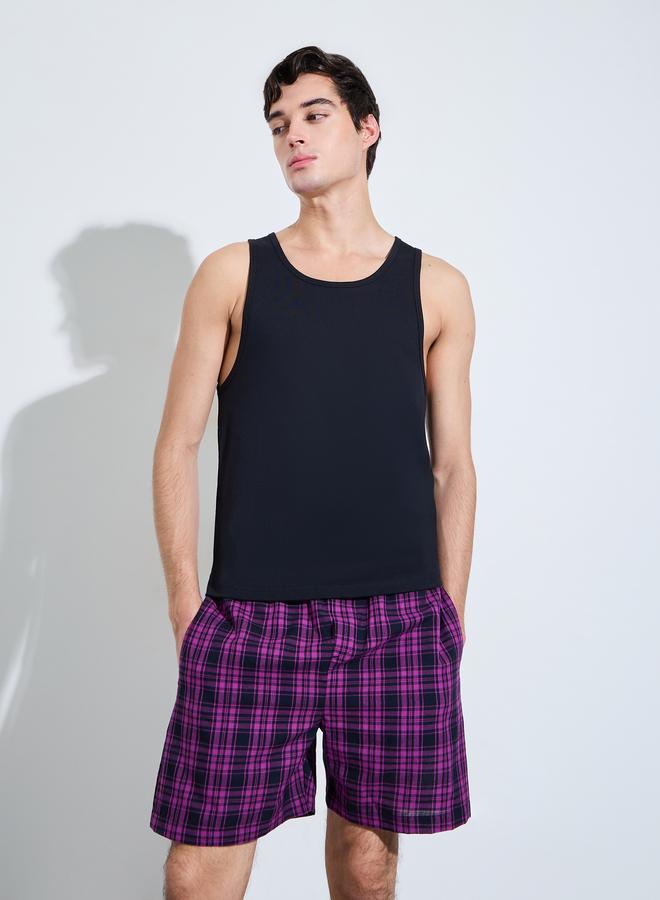 Styli Pack of 2 - Checked Cotton Boxer - Image 5
