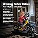 Strider 12 Sport Bike Yellow Rocking Base Helps Teach Baby How to Ride a Balance Bicycle for Kids 6 Months to 4 Years Easy Assembly Adjustments - Image 4