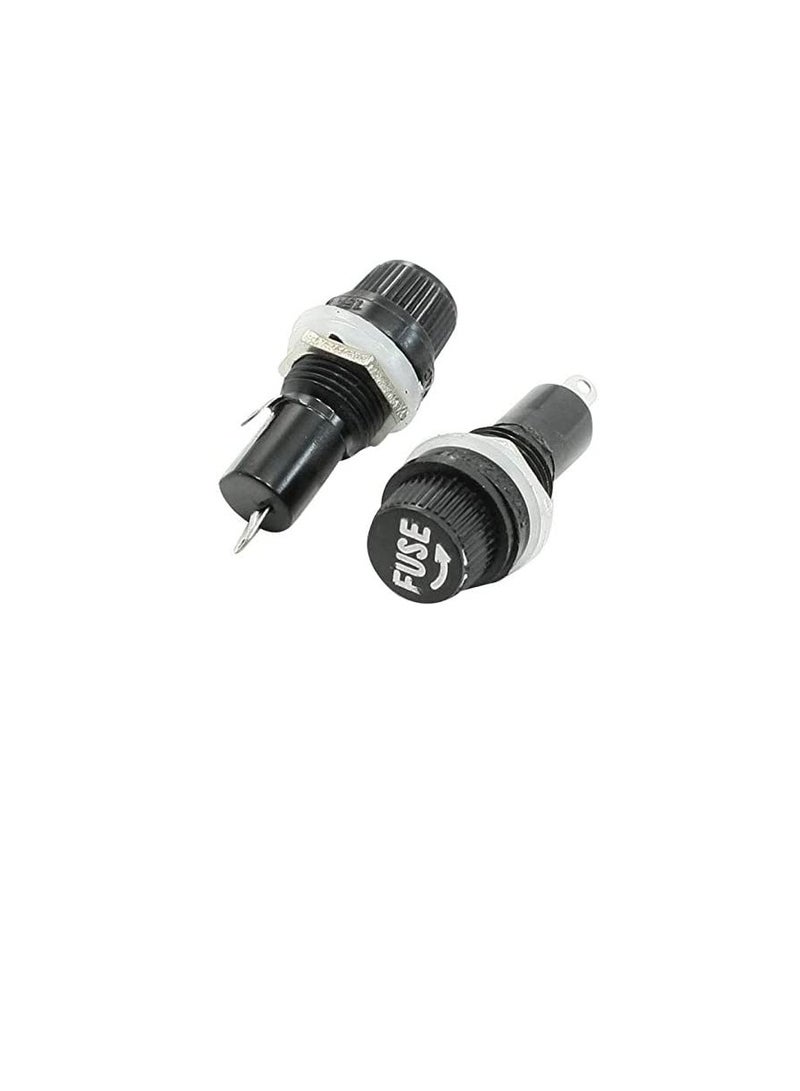 30mm fuse holder plastic screw mount type - Image 1