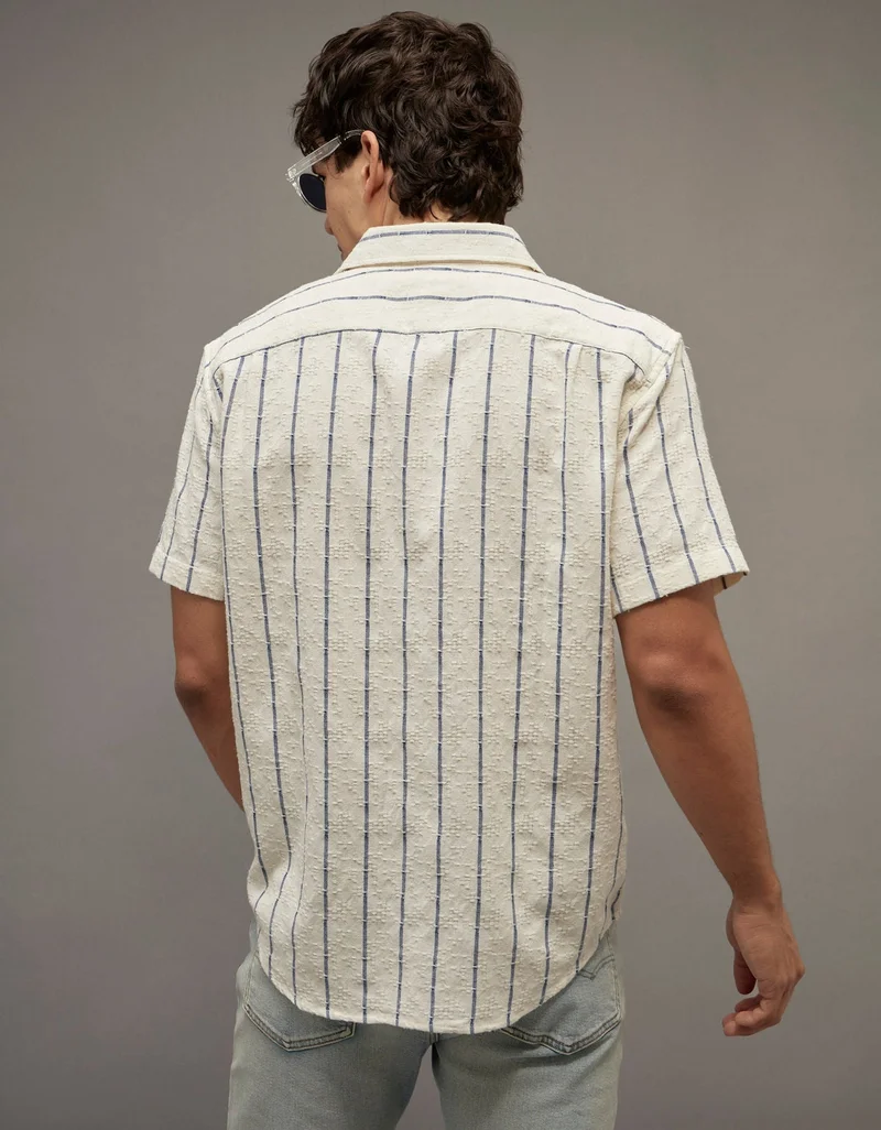 AE Short-Sleeve Button-Up Shirt