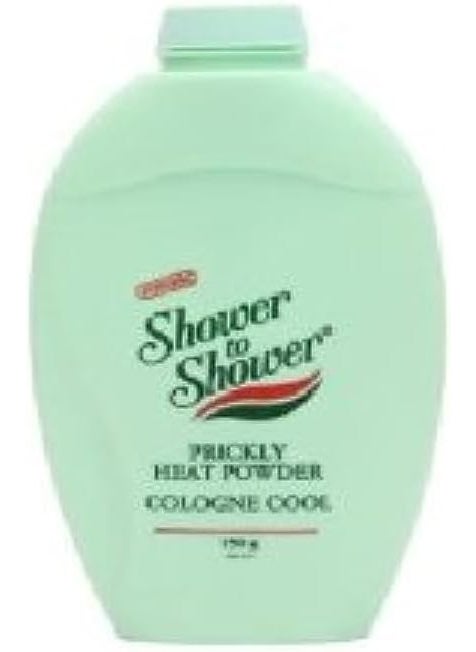 Shower To Shower - Shower To Shower Prickly Heat Powder, Cologne Cool, 150g - Image 1