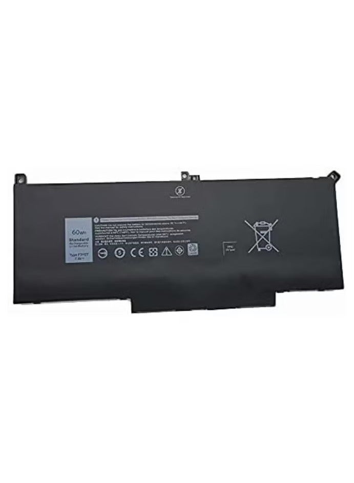 F3YGT Battery Replacement for DELL Latitude 7480 7490 7390 7280 7290 7380 E7280 E7480 E7490 - Image 1