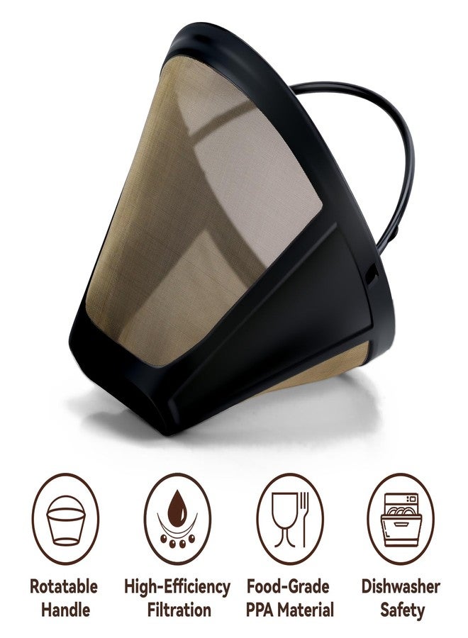AODPWEN Reusable Coffee Pods compatible with Ninja CFP301 Coffee Maker, Only Fits 3-Hole Needle Machines,3 Pack Reusable K Cups Pods and 2 Pack Reusable Filter - Image 4