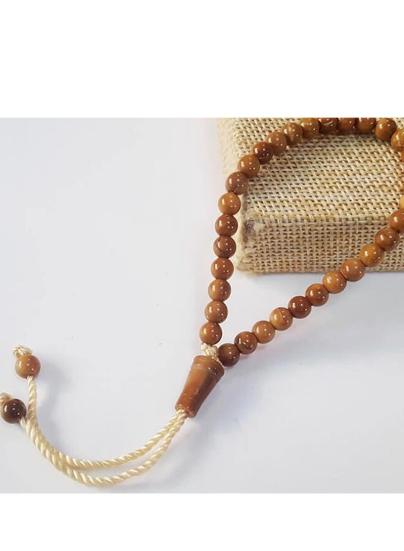 Hand String Bracelet With 33 Pieces (Bead Diameter 8MM)  - Image 5