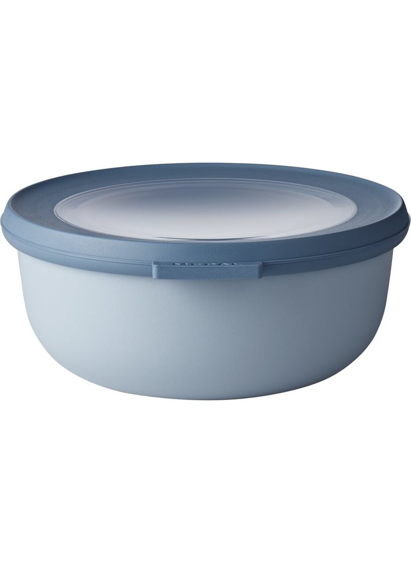 Mepal - Multi Bowl Cirqula Round Storage Container 750 Ml - Nordic Blue - Image 1