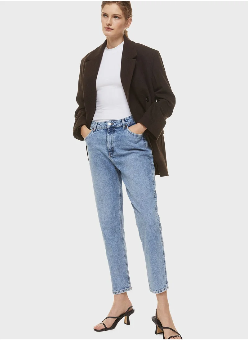 H&M High Waist Mom Jeans