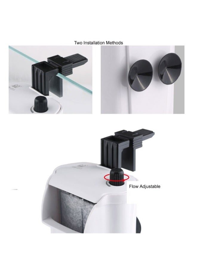 SUNSUN HN-011 Turtle Tank Internal Filter White with FREE 12-in-1 Biological Filter Media Set - 500g - Image 5