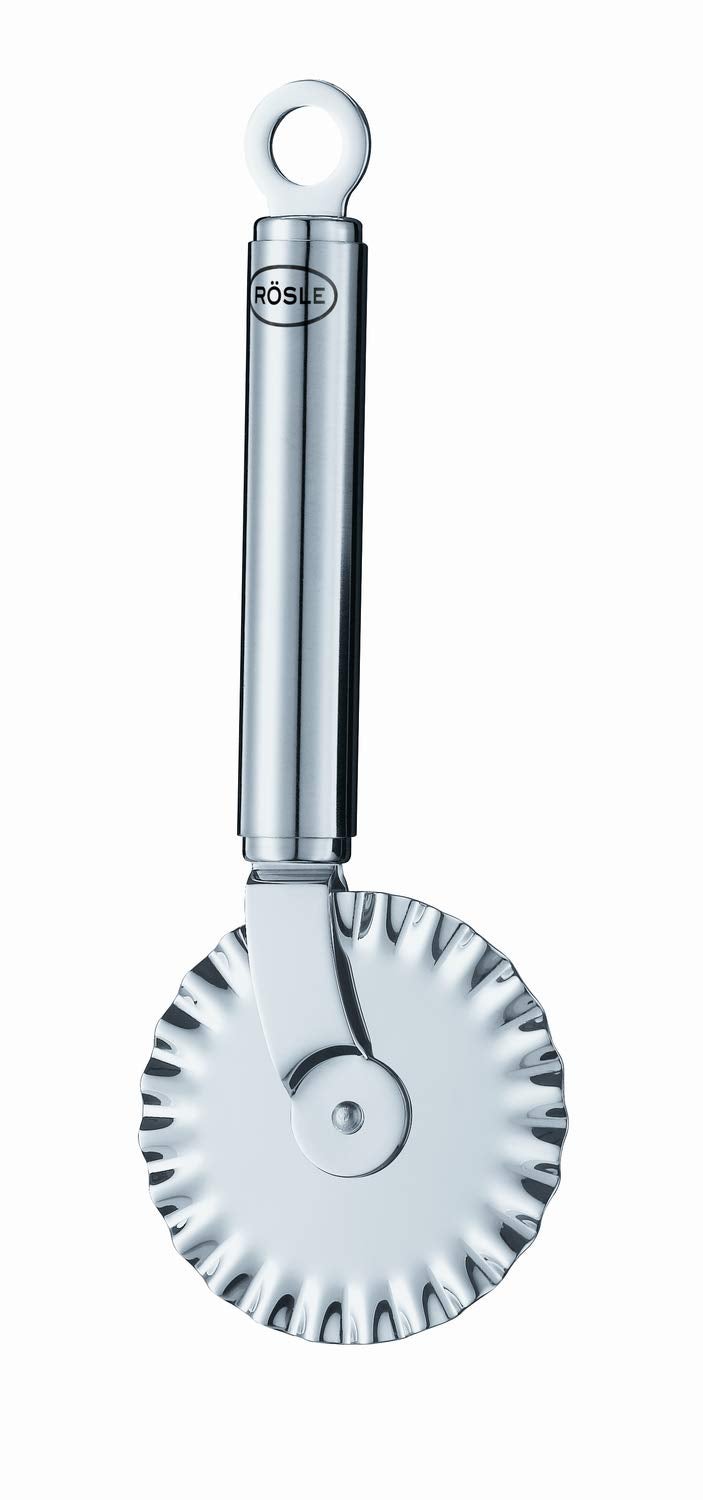RÖSLE Rsle Stainless Steel Round-Handle Pastry Wheel - Image 1