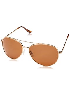 Columbia نظارة شمسية Canyons Bend Aviator Polarized باللون الذهبي/البني اللامع مقاس 60 مم  - Image 1