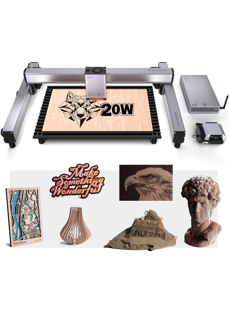 3idea 3idea Snapmaker Ray 20W Laser Engraving and Cutting Version  - Image 1