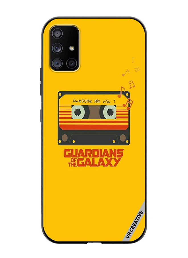 Protective Case Cover For Samsung Galaxy A51 5G Music Design Multicolour
