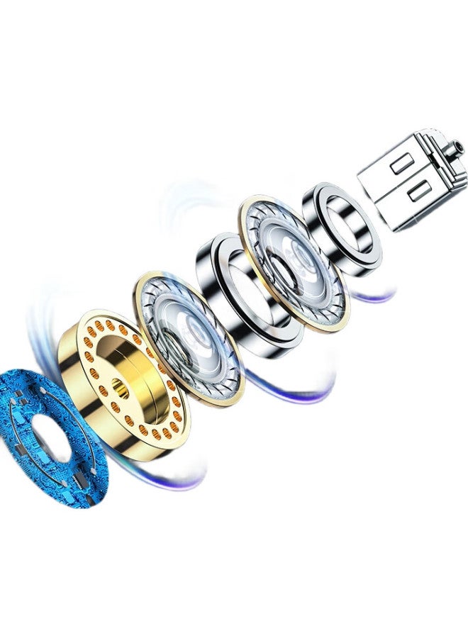 Langston Lansidun Computer Headset Wired Dual Plug Dual Jack With Microphone, Laptop Desktop Gaming Karaoke Voice Two-In V6 Dual Plug-2M Black - Image 2