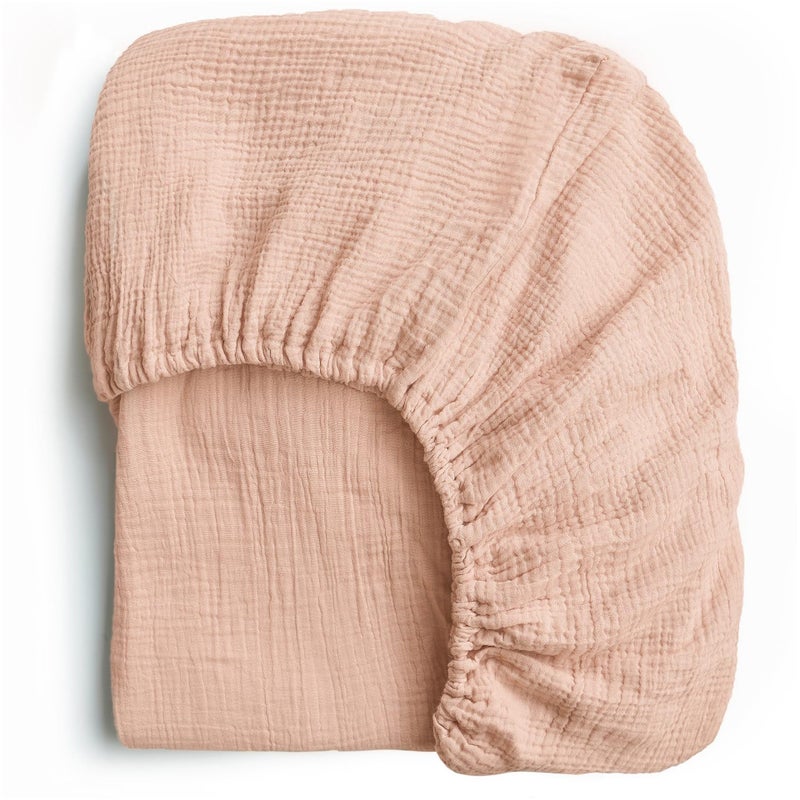 Two-Piece Created Fabric Baby Cotton Yarn Bed Cover Printed Baby Bed Full-Cover Double-Layer Cotton Yarn Breathable Bed Sheet - Image 1