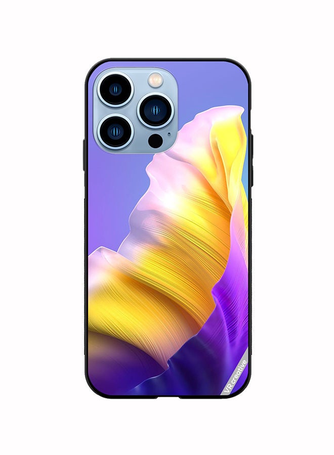 VR CREATIVE Protective Case Cover For Apple iPhone 14 Pro Flower Design Multicolour - Image 1